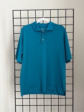 Antigua Men's Teal Performance Polo